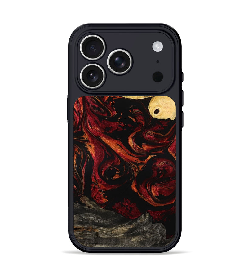 iPhone 17 Pro Wood Phone Case - Santos (Red, 797164)