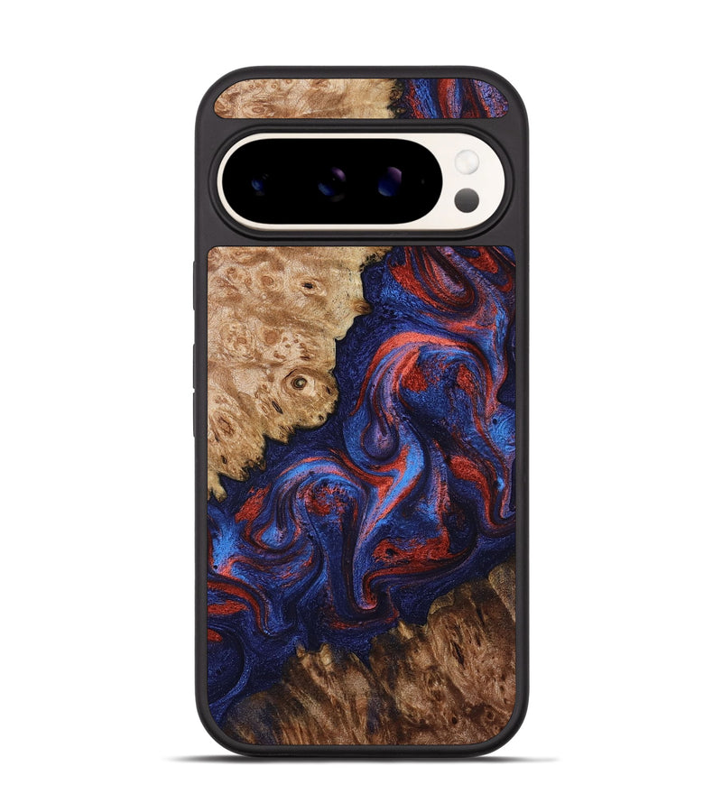 Pixel 9 Pro Wood Phone Case - Kaela (Red, 797169)