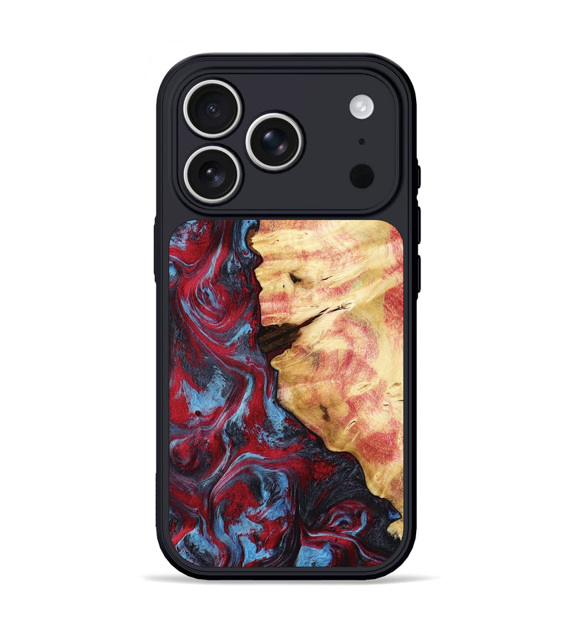 iPhone 17 Pro Wood Phone Case - Verona (Red, 797172)