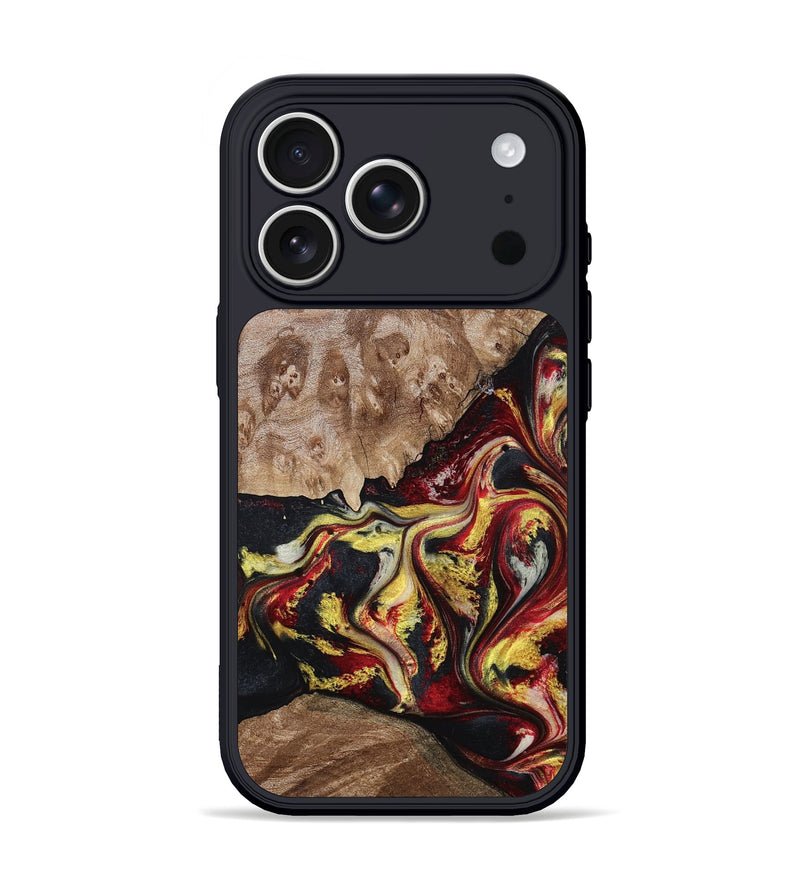 iPhone 17 Pro Wood Phone Case - Kylan (Red, 797175)