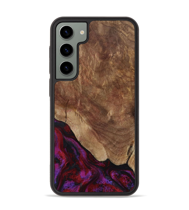 Galaxy S23 Plus Wood Phone Case - Dino (Red, 797177)