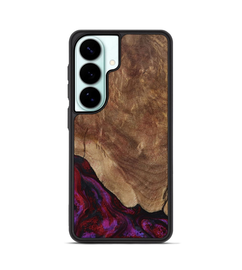 Galaxy S26 Wood Phone Case - Dino (Red, 797177)