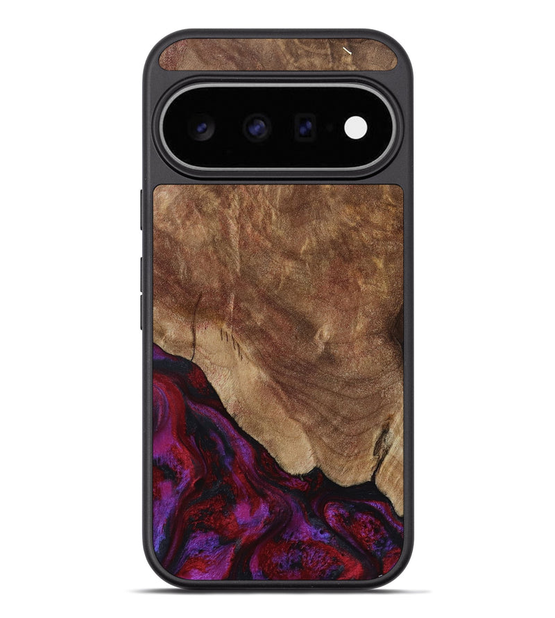 Pixel 11 Pro XL Wood Phone Case - Dino (Red, 797177)