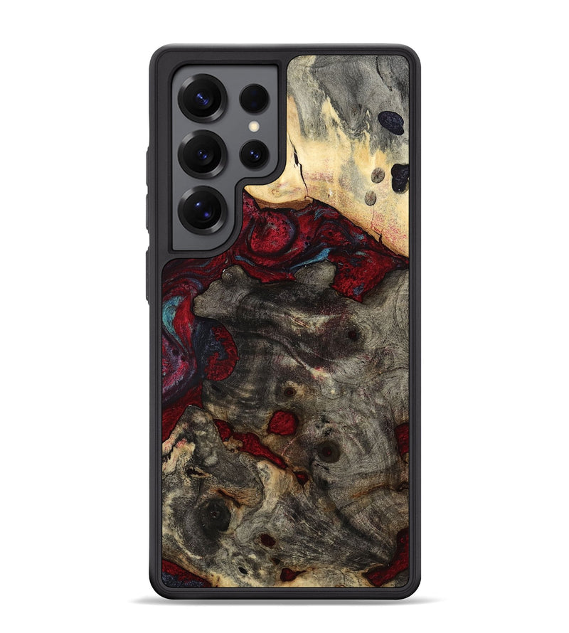 Galaxy S25 Ultra Wood Phone Case - Evelin (Red, 797180)