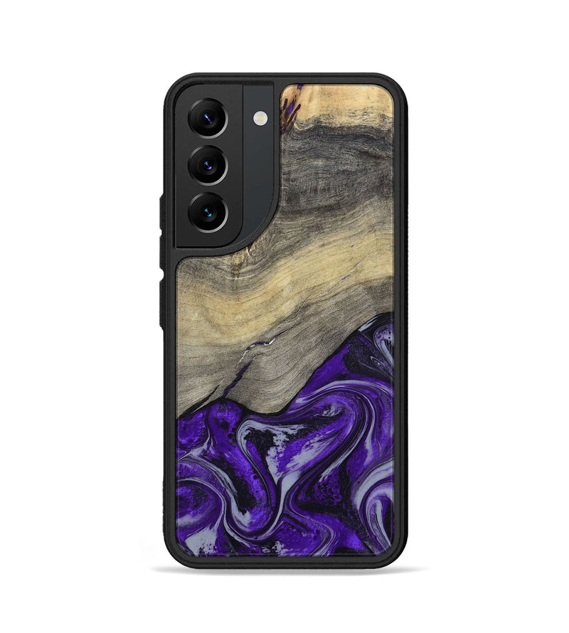 Galaxy S22 Wood Phone Case - Antoine (Purple, 797188)