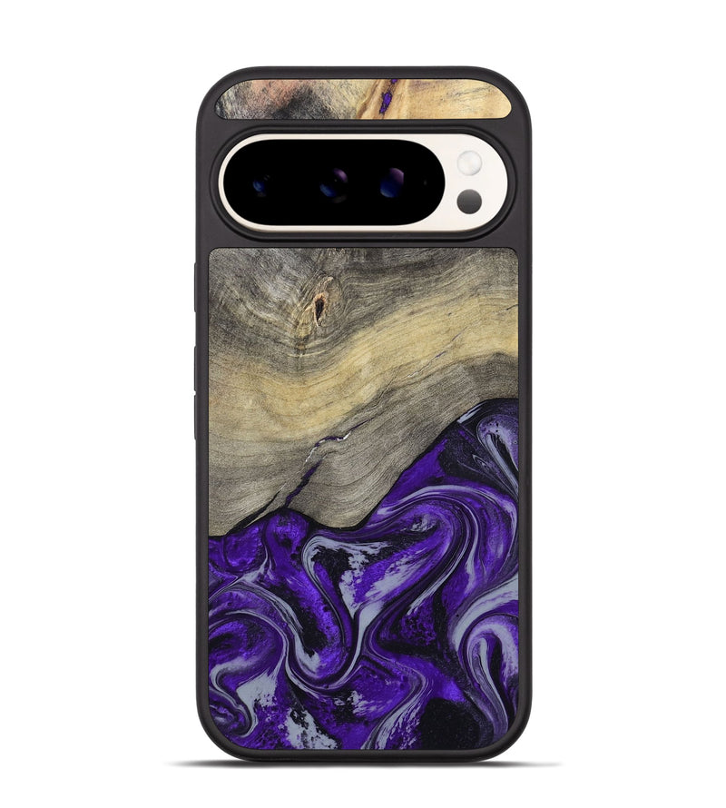 Pixel 9 Pro Wood Phone Case - Antoine (Purple, 797188)