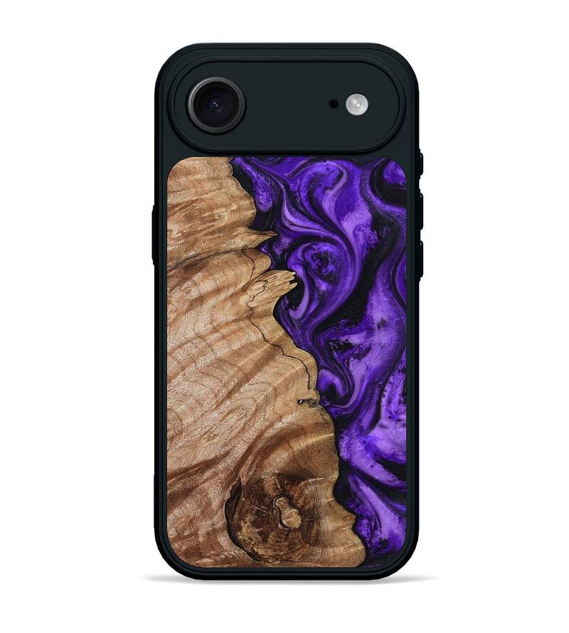 iPhone 17 Air Wood Phone Case - Meaghan (Purple, 797191)
