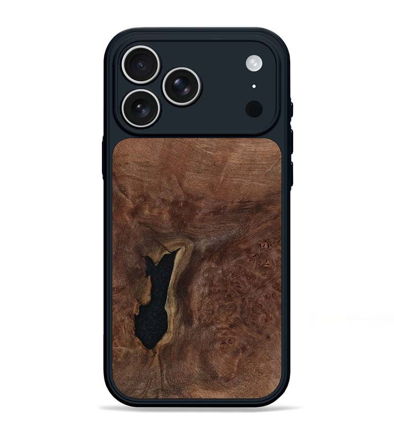 iPhone 17 Pro Max Wood Phone Case - Elza (Wood Burl, 797220)