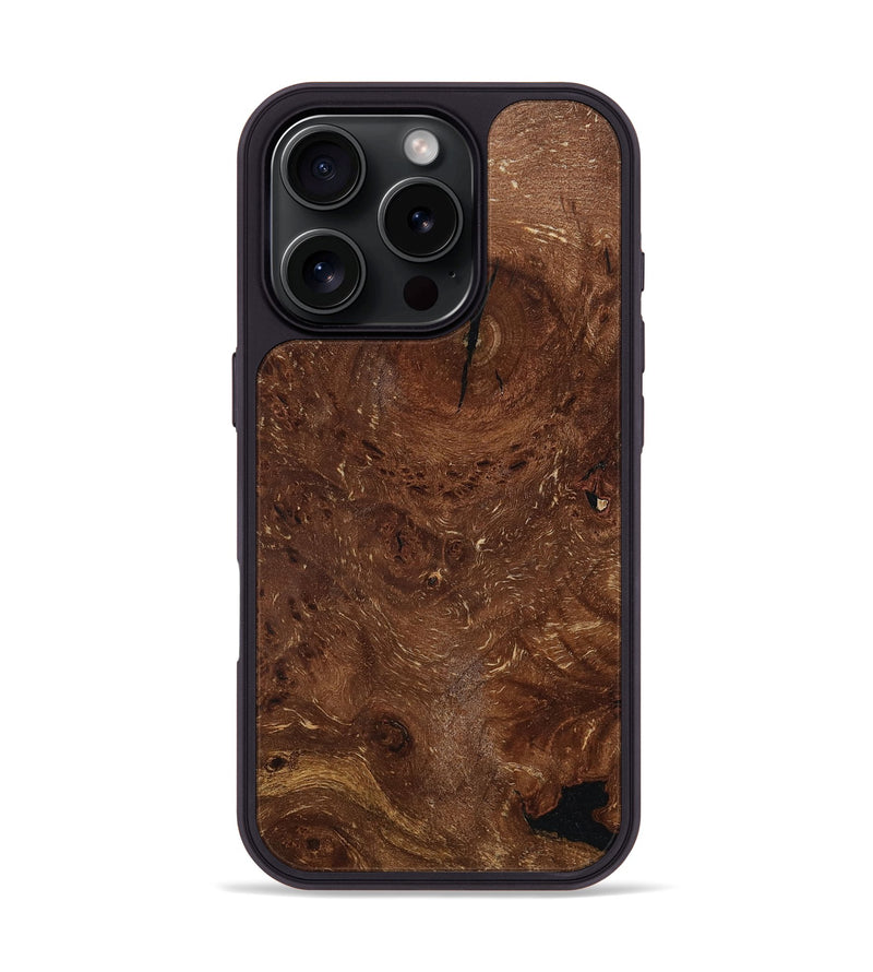 iPhone 16 Pro Wood Phone Case - Araya (Wood Burl, 797223)