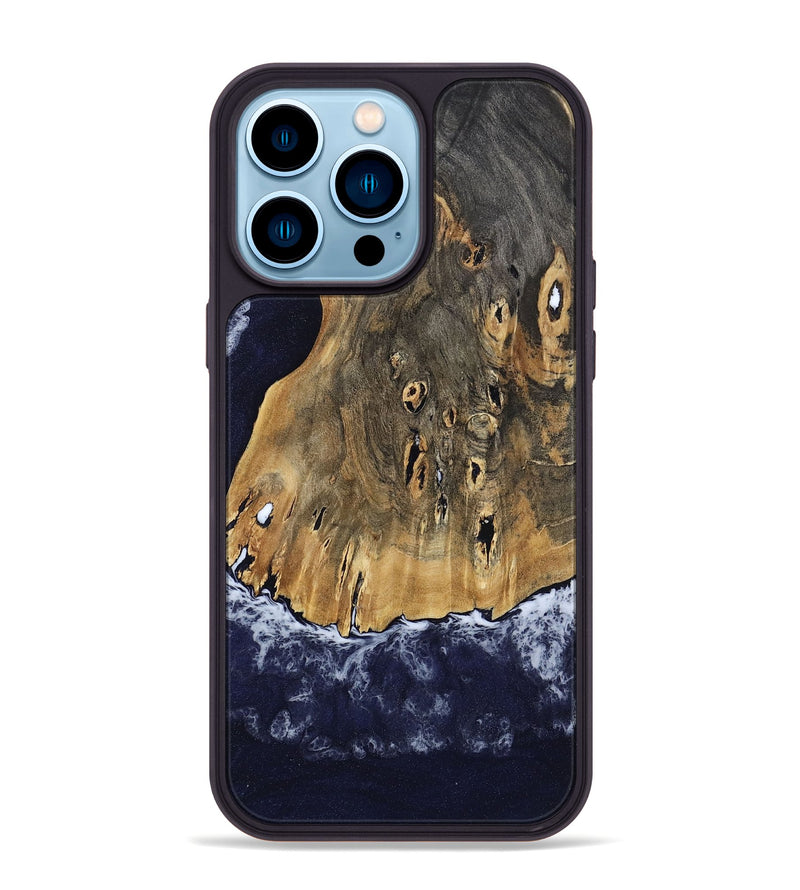 iPhone 14 Pro Max Wood Phone Case - Chanda (Coastal, 797277)