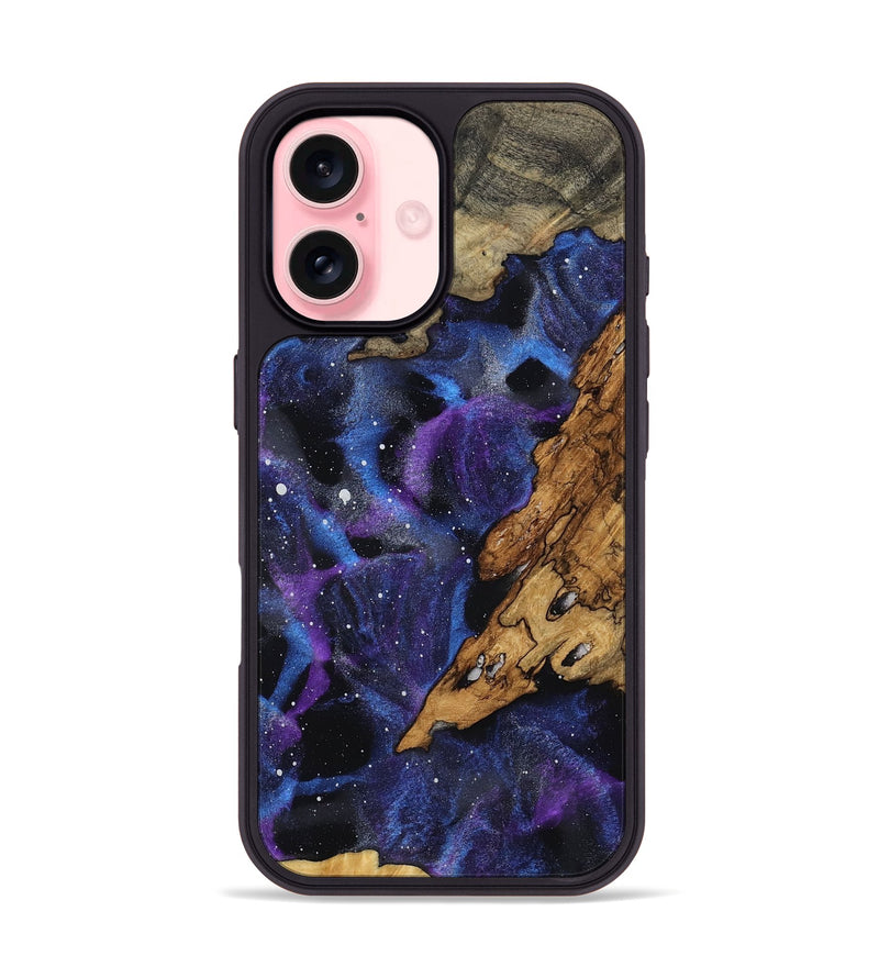 iPhone 16 Wood Phone Case - Alexa (Cosmos, 797297)