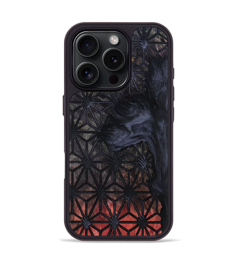 iPhone 16 Pro Wood Phone Case - Travon (Pattern, 797312)