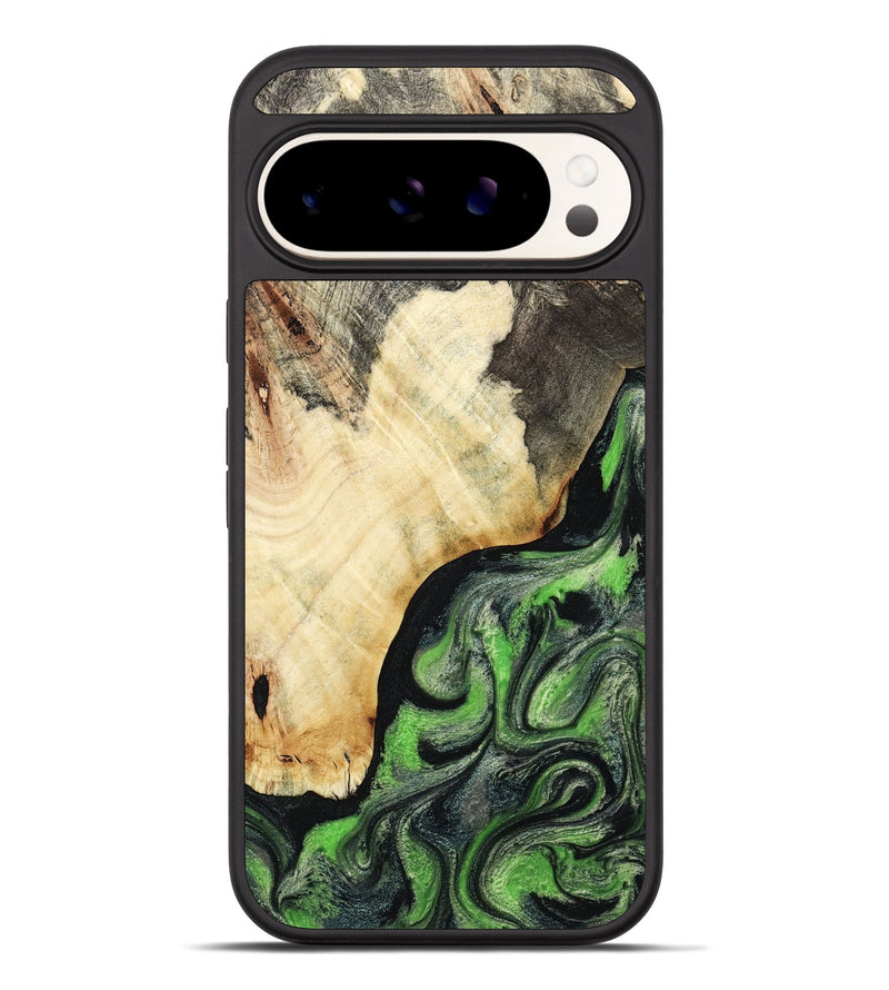 Pixel 10 Pro XL Wood Phone Case - Mariyah (Green, 797328)
