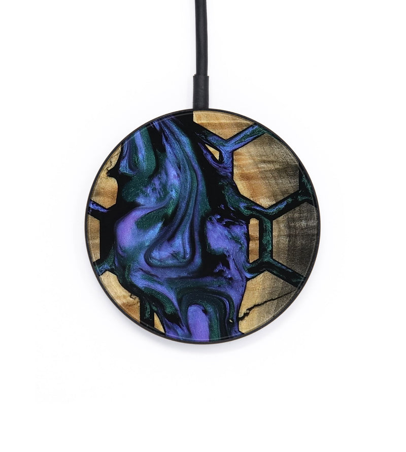 Circle Wood Wireless Charger - Edgar (Pattern, 797333)