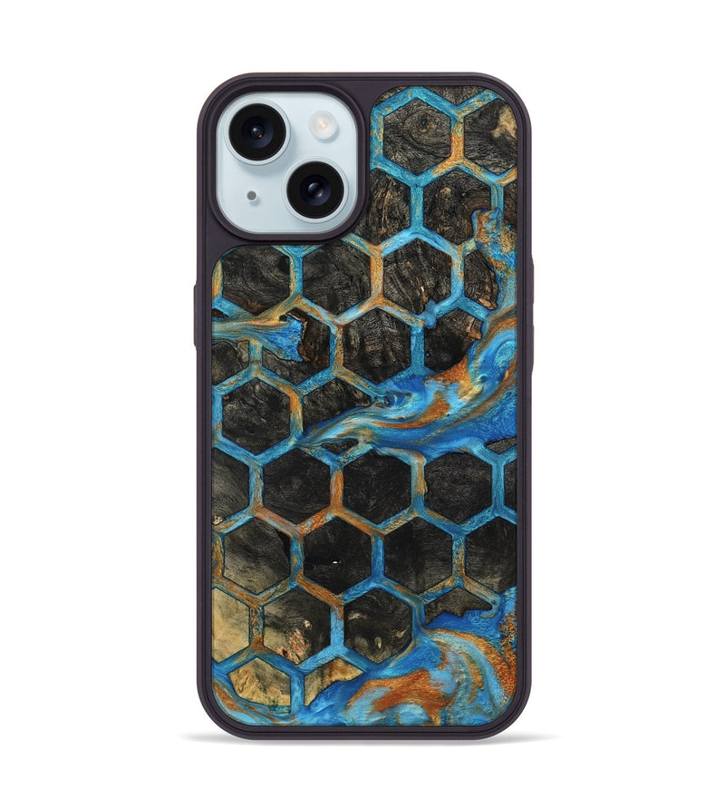 iPhone 15 Wood Phone Case - London (Pattern, 797334)