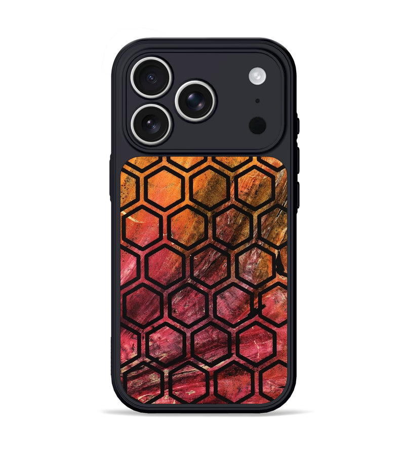 iPhone 17 Pro Wood Phone Case - Arleen (Double Dyed, 797343)