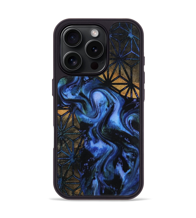 iPhone 16 Pro Wood Phone Case - Pamela (Pattern, 797347)
