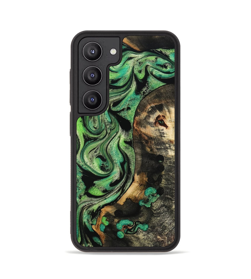 Galaxy S23 Wood Phone Case - Keon (Green, 797362)