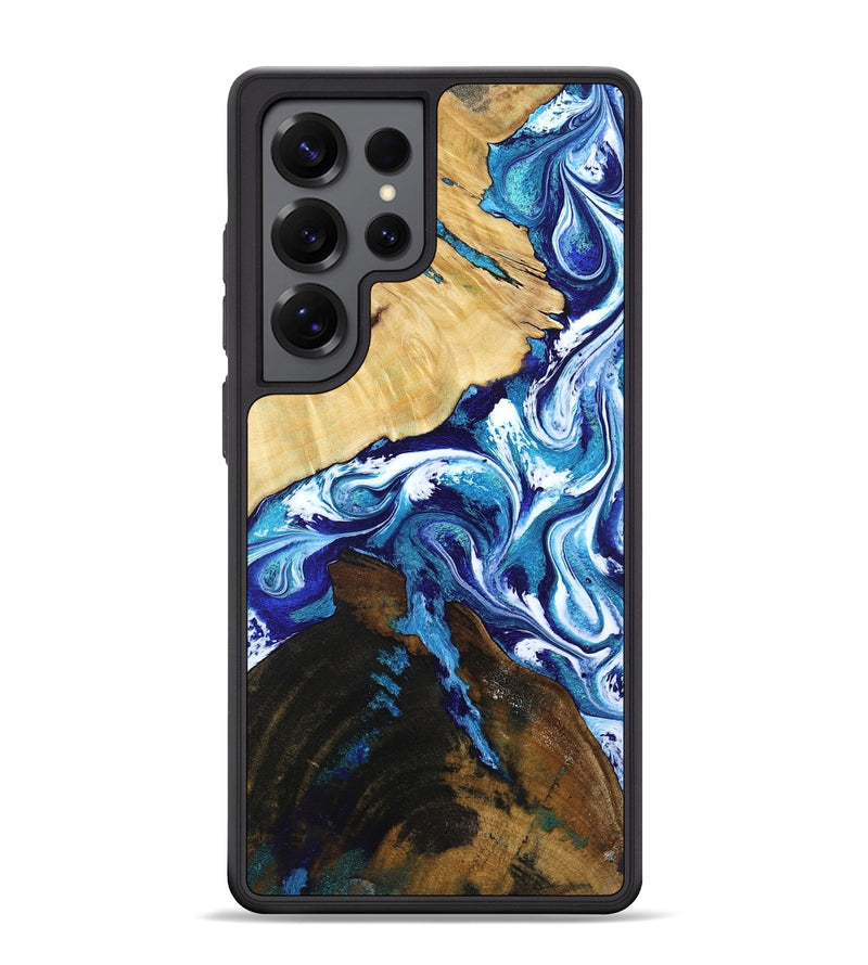 Galaxy S25 Ultra Wood Phone Case - Nash (Blue, 797370)
