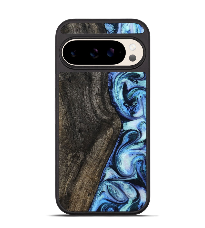 Pixel 10 Pro Wood Phone Case - Gianna (Blue, 797373)
