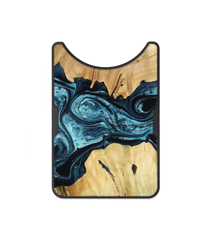 Alloy Wood Wallet - Rhodes (Blue, 797375)