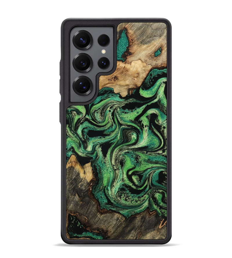 Galaxy S25 Ultra Wood Phone Case - Boone (Green, 797385)