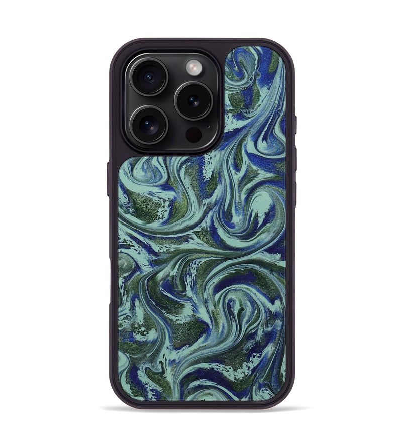 iPhone 16 Pro ResinArt Phone Case - Julien (Green, 797387)
