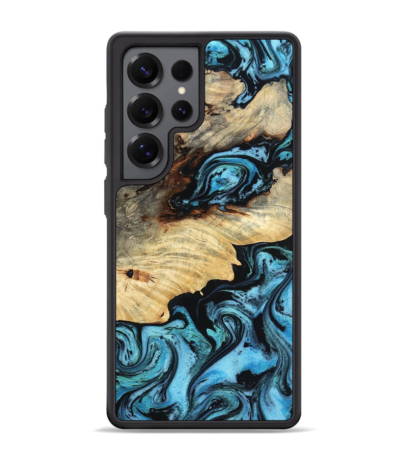 Galaxy S25 Ultra Wood Phone Case - Warner (Blue, 797392)
