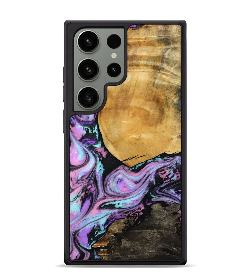 Galaxy S24 Ultra Wood Phone Case - Tylor (Purple, 797419)