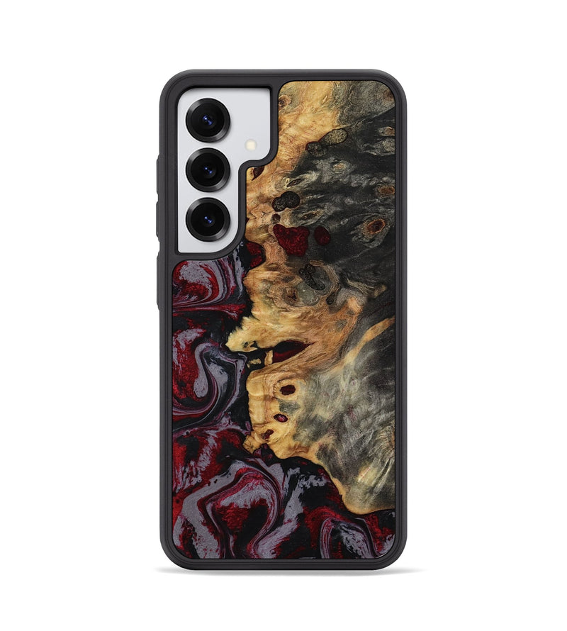 Galaxy S25 Wood Phone Case - Michel (Red, 797425)