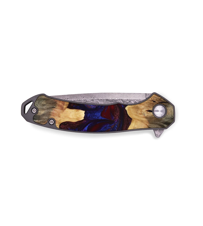 EDC Wood Pocket Knife - Kailee (Red, 797427)