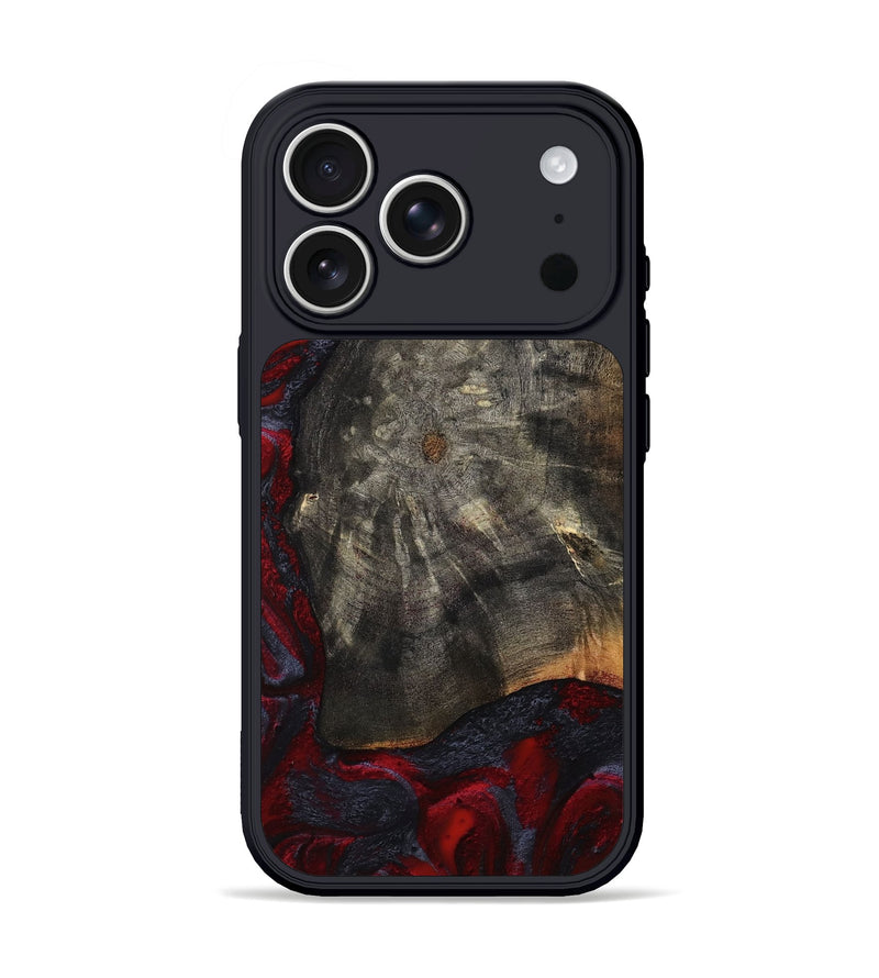 iPhone 17 Pro Wood Phone Case - Araceli (Red, 797434)
