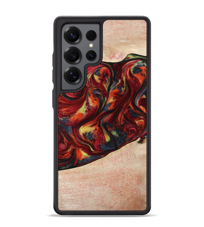 Galaxy S25 Ultra Wood Phone Case - Eve (Red, 797437)