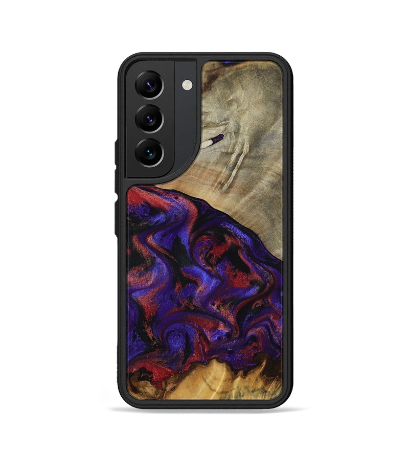 Galaxy S22 Wood Phone Case - Darcie (Purple, 797438)