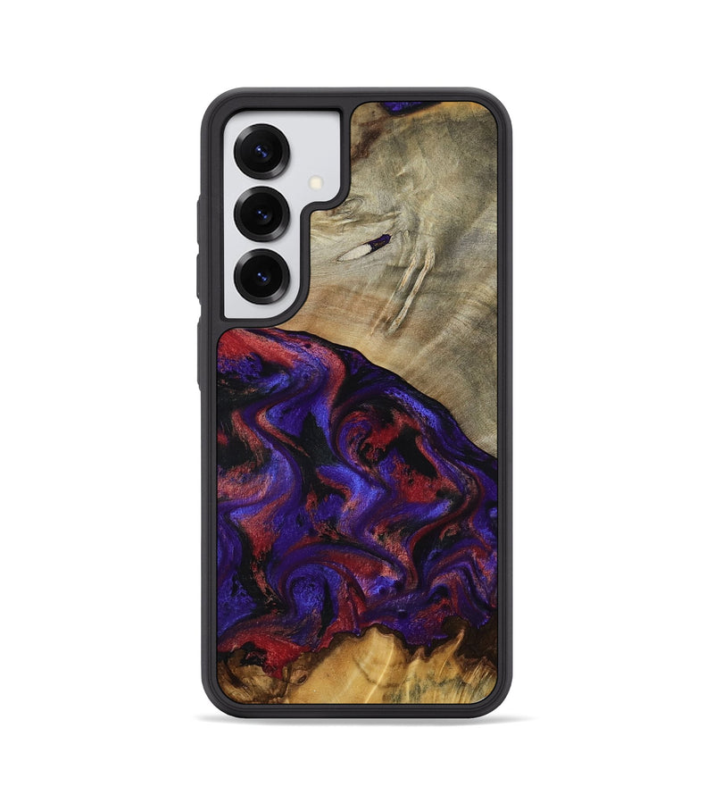 Galaxy S25 Wood Phone Case - Darcie (Purple, 797438)