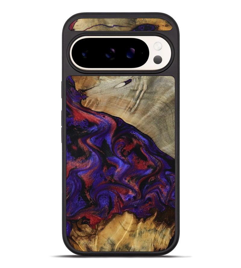 Pixel 10 Pro XL Wood Phone Case - Darcie (Purple, 797438)