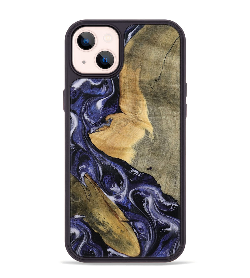 iPhone 14 Plus Wood Phone Case - Aurelio (Purple, 797440)