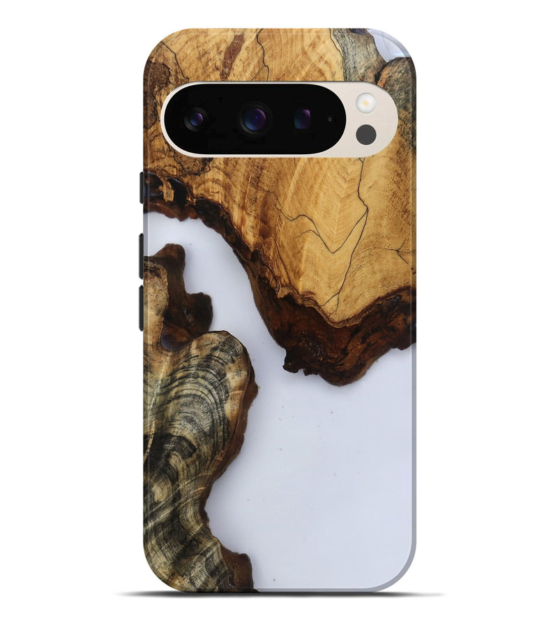 Pixel 10 Pro XL Wood Live Edge Phone Case - Davis (Clear, 797460)