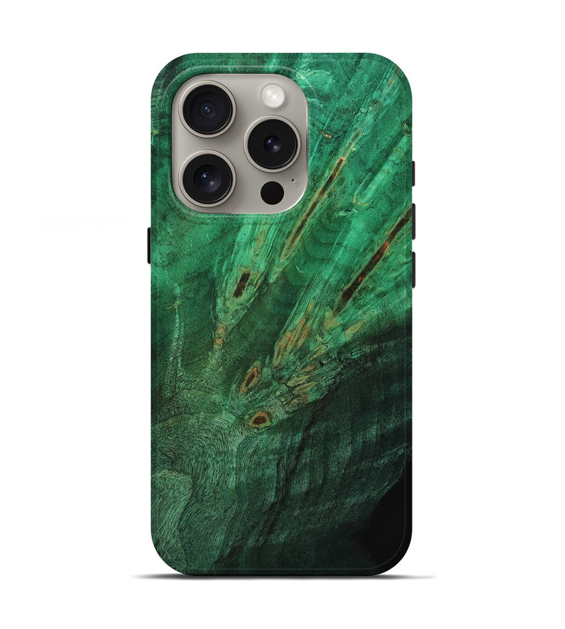 iPhone 16 Pro Wood Live Edge Phone Case - Jerrod (Double Dyed, 797472)
