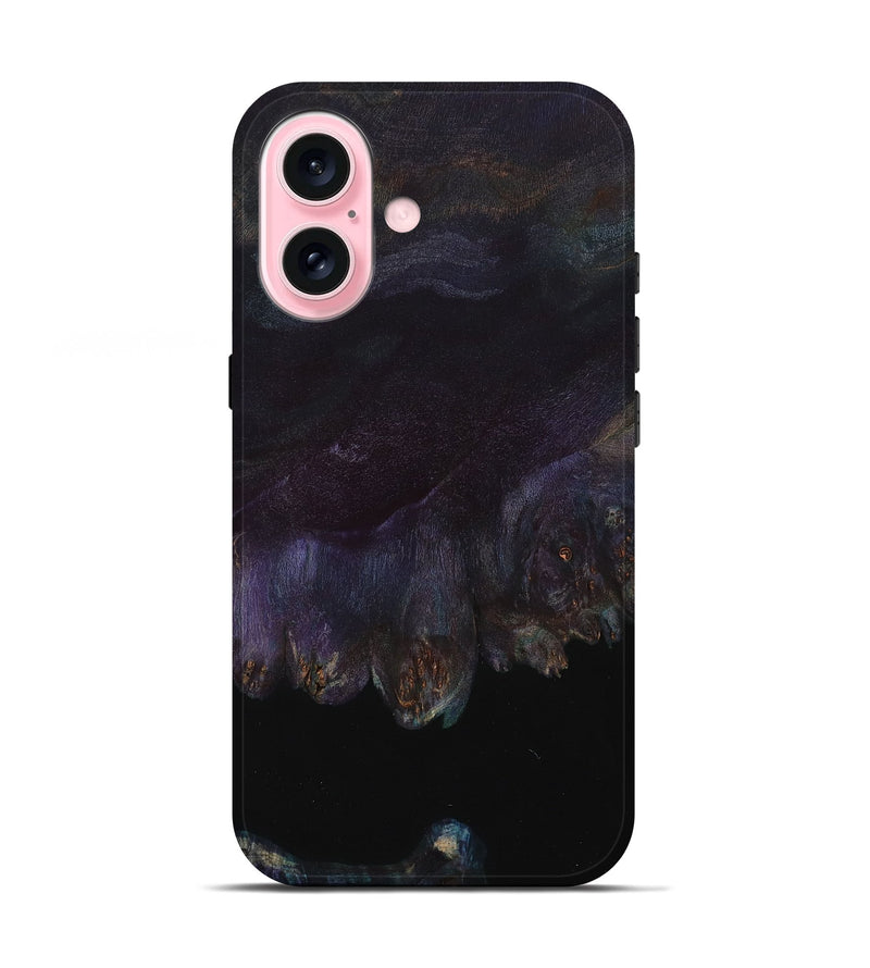 iPhone 17 Wood Live Edge Phone Case - Aria (Wood Burl, 797485)