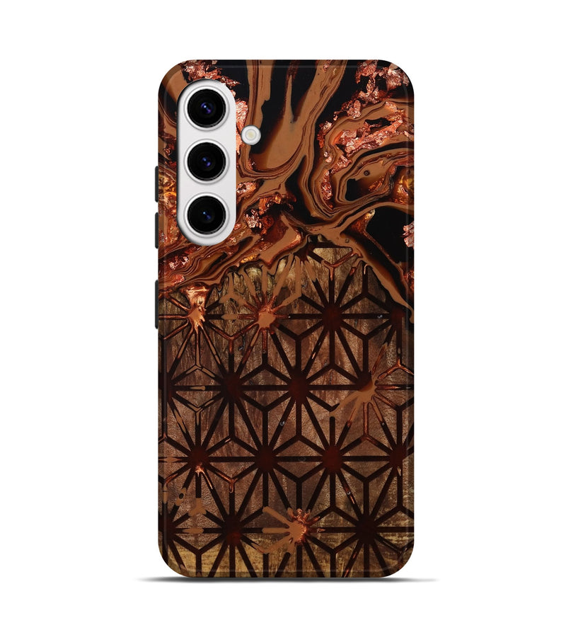 Galaxy S25 Wood Live Edge Phone Case - Terrie (Pattern, 797488)