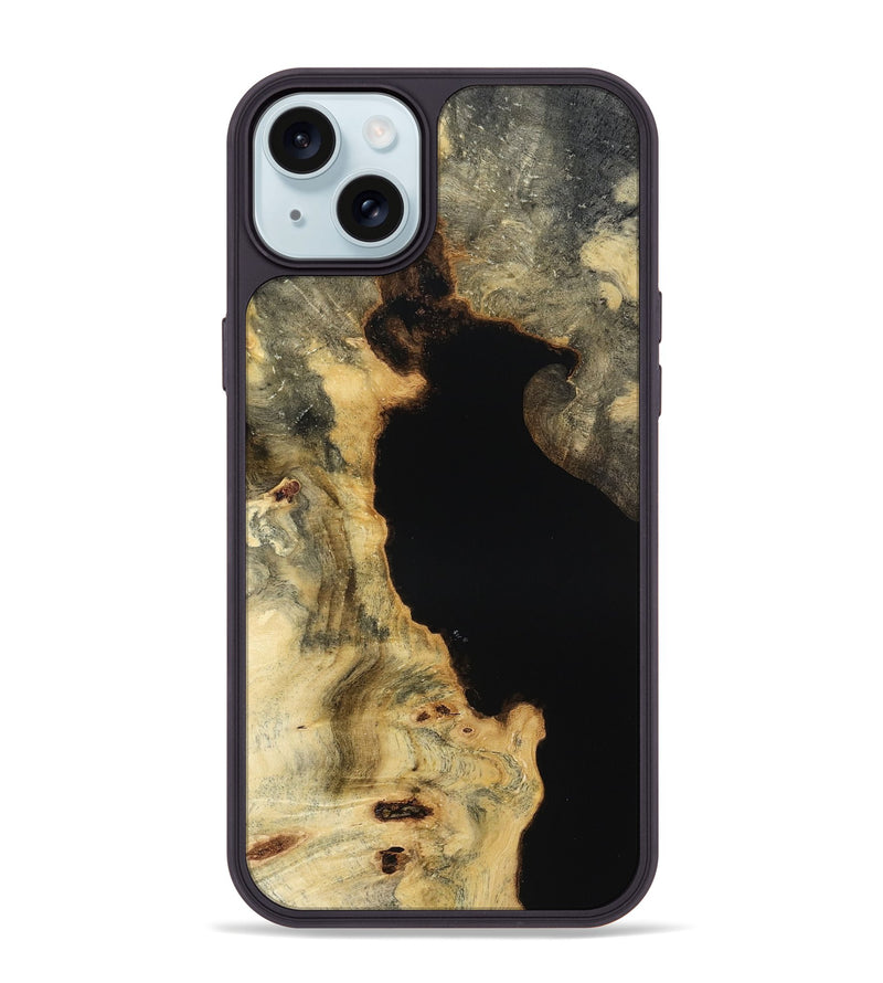 iPhone 15 Plus Wood Phone Case - Eryn (Wood Burl, 797497)