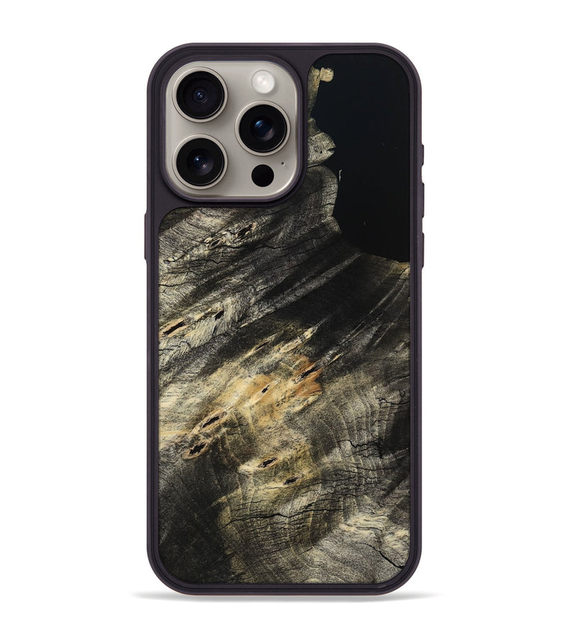 iPhone 15 Pro Max Wood Phone Case - Jenni (Wood Burl, 797527)