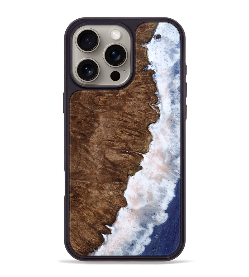iPhone 16 Pro Max Wood Phone Case - Beryl (Coastal, 797543)