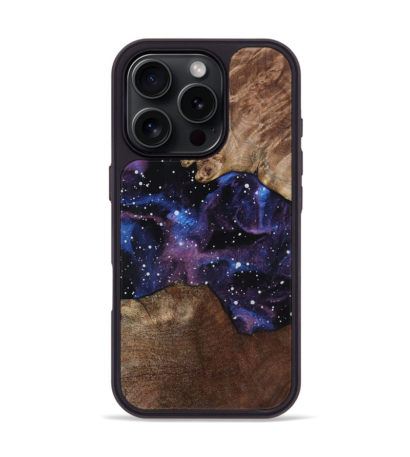 iPhone 16 Pro Wood Phone Case - Geo (Cosmos, 797560)