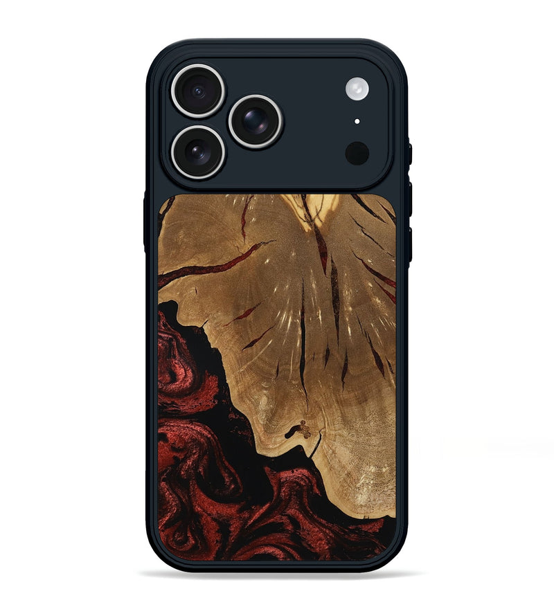 iPhone 17 Pro Max Wood Phone Case - Clay (Ancient Olive, 797590)