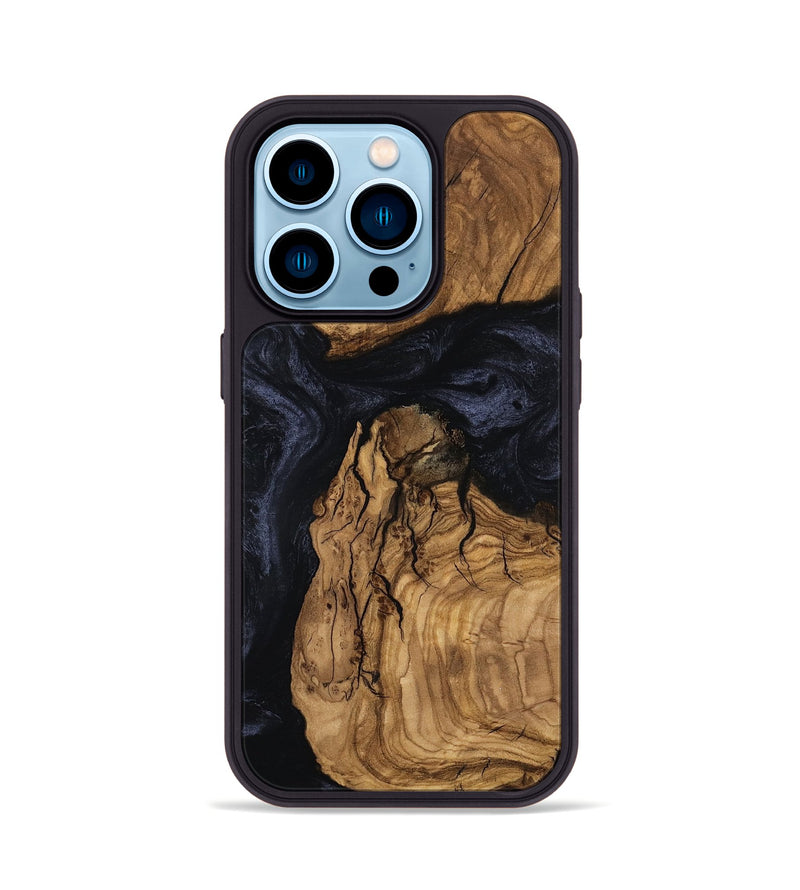 iPhone 14 Pro Wood Phone Case - Jayda (Ancient Olive, 797595)