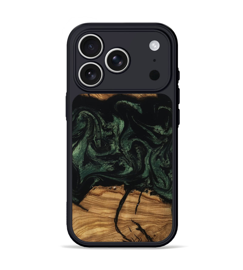 iPhone 17 Pro Wood Phone Case - Dorian (Ancient Olive, 797597)