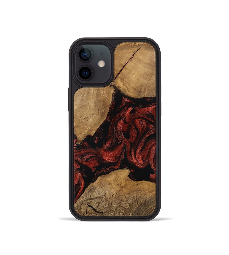 iPhone 12 mini Wood Phone Case - Wells (Ancient Olive, 797602)
