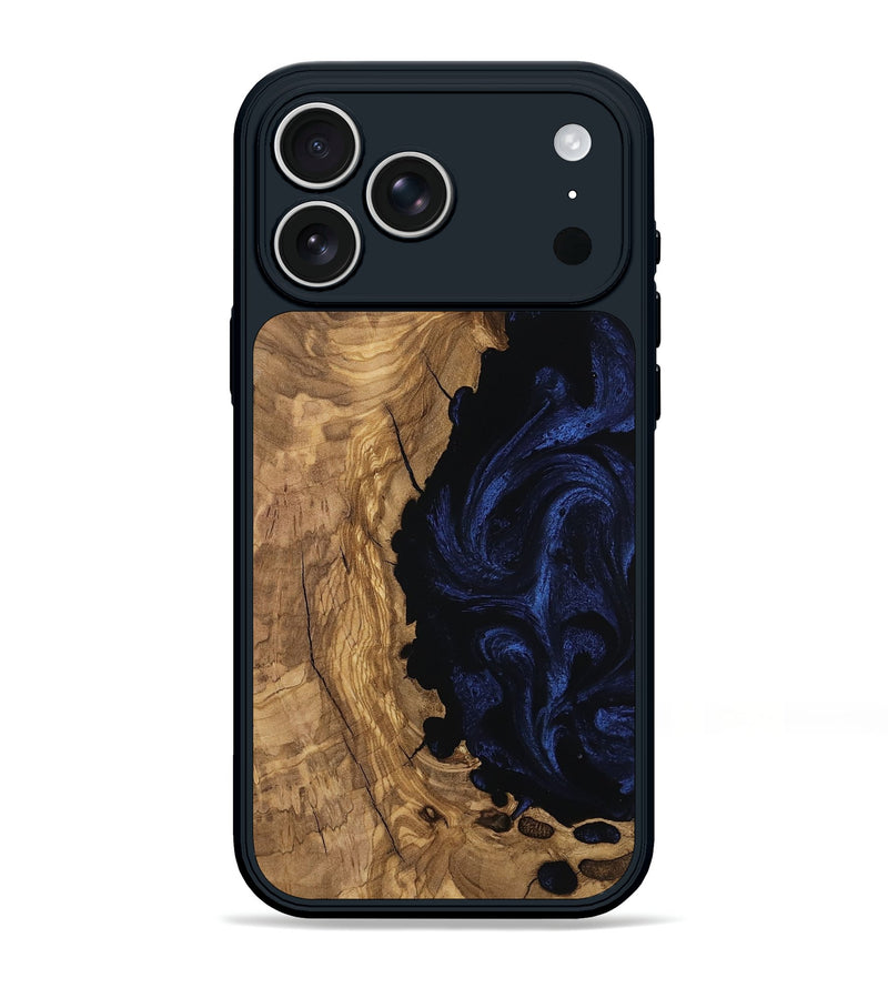 iPhone 17 Pro Max Wood Phone Case - Emryn (Ancient Olive, 797612)